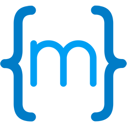 Logo MoureDev. Una letra "eme" entre dos corchetes.